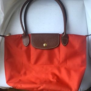Scarlet-Orange Longchamp Bag